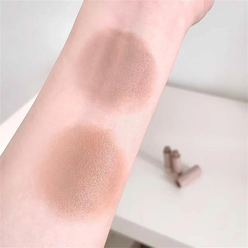 Moisturizing Matte Contour Stick - Waterproof 3D Face Highlight & Concealer Makeup