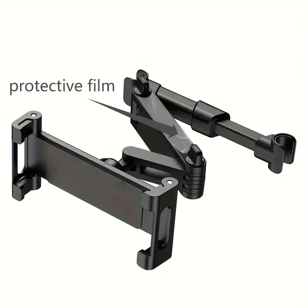 Car Tablet Holder - Headrest Mount Stand for iPad Air, Mini & 4.7-12.9" Devices