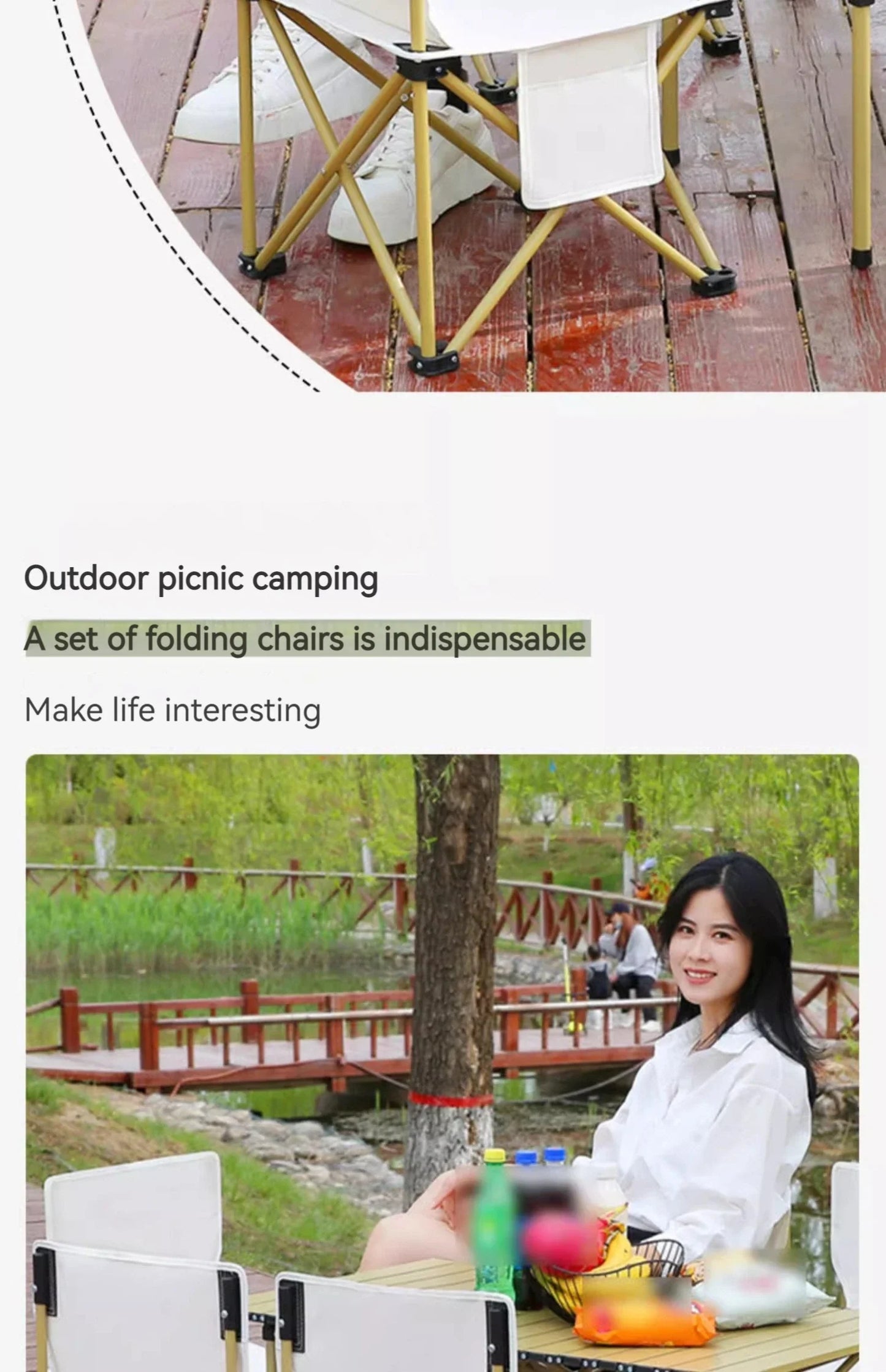 Outdoor Folding Chairs & Stools – Portable Fishing, Sketching, Mazha Small Benches, Leisure Beach Chairs