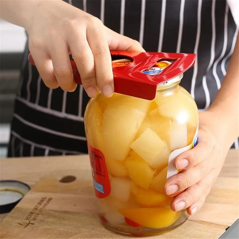Jar Opener Tool – Manual Non-Slip Bottle & Cap Opener, Easy Twist Jar Opener for Weak Hands, Kitchen Accessory