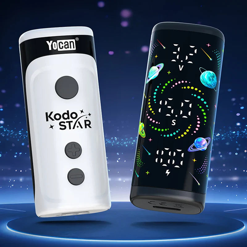 Yocan Kodo Star Plus Zodiac Edition 400mAh Portable Electronic Soldering Iron – 510 Thread Heat Pen with Type-C Charging & Adjustable Voltage (1.8V–4.2V) Repair Tool