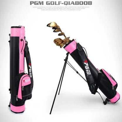 PGM Golf Bag QIAB008 – Lightweight 9-Club Capacity Support Bag for Men & Women, Available in 6 Colors