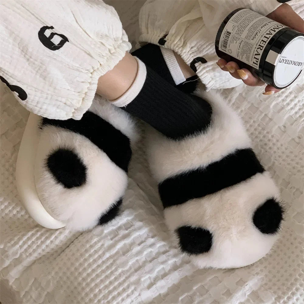 Winter Unisex Panda Robe Costume – Kigurumi Onesie, Unicorn Cosplay Pajamas, Animal Sleepwear Jumpsuit for Adults