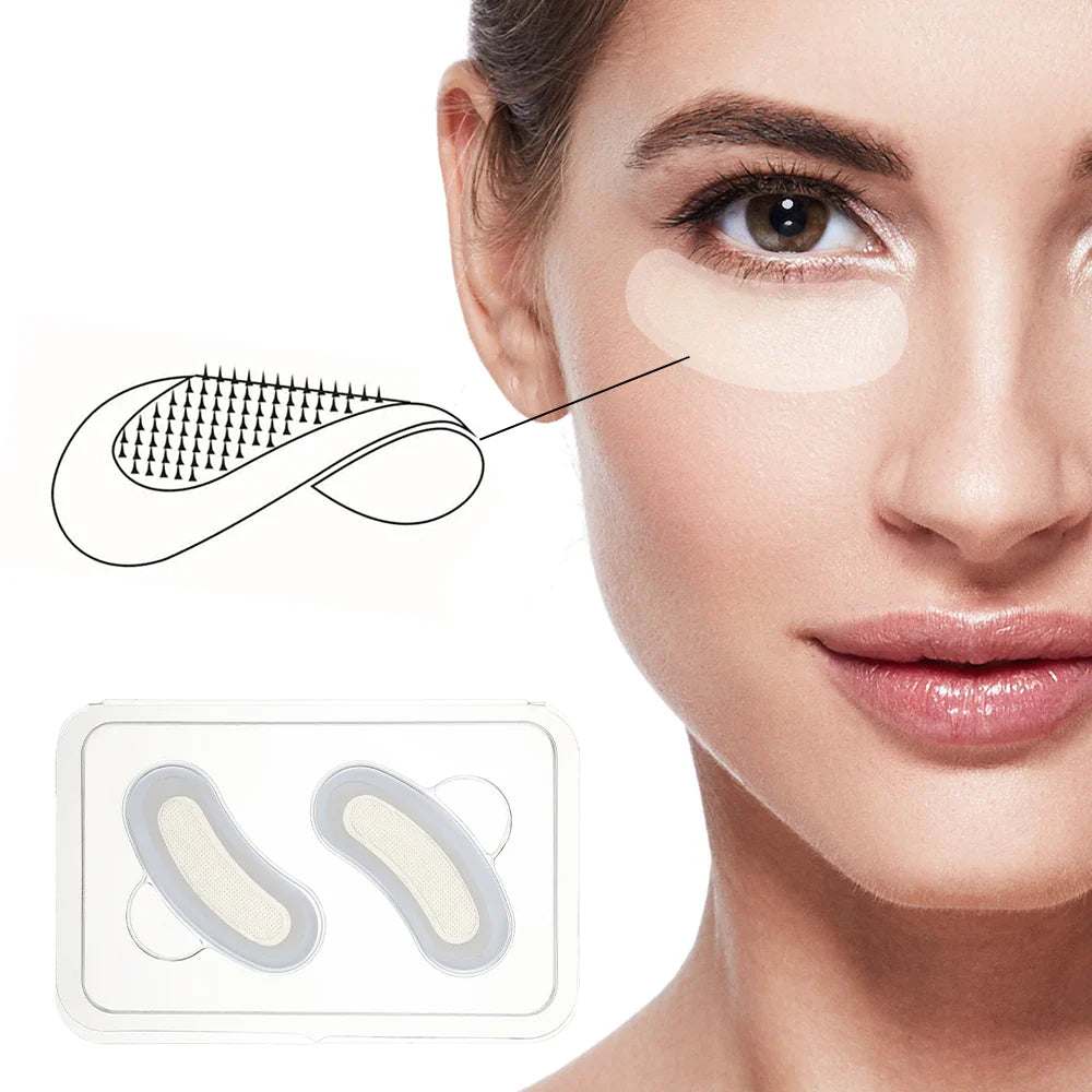 1–10PCS Hyaluronic Acid Microneedle Eye Patches – Anti-Wrinkle, Dark Circle & Moisturizing Under-Eye Gel Pads for Skin Care