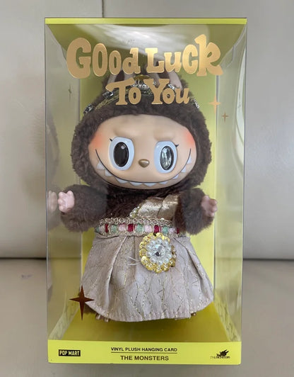 New Arrival Monster Labubu Zimomo Angel Doll – Creative DIY Vinyl Pendant Figure, Toy Replica for Birthday & Christmas Gift