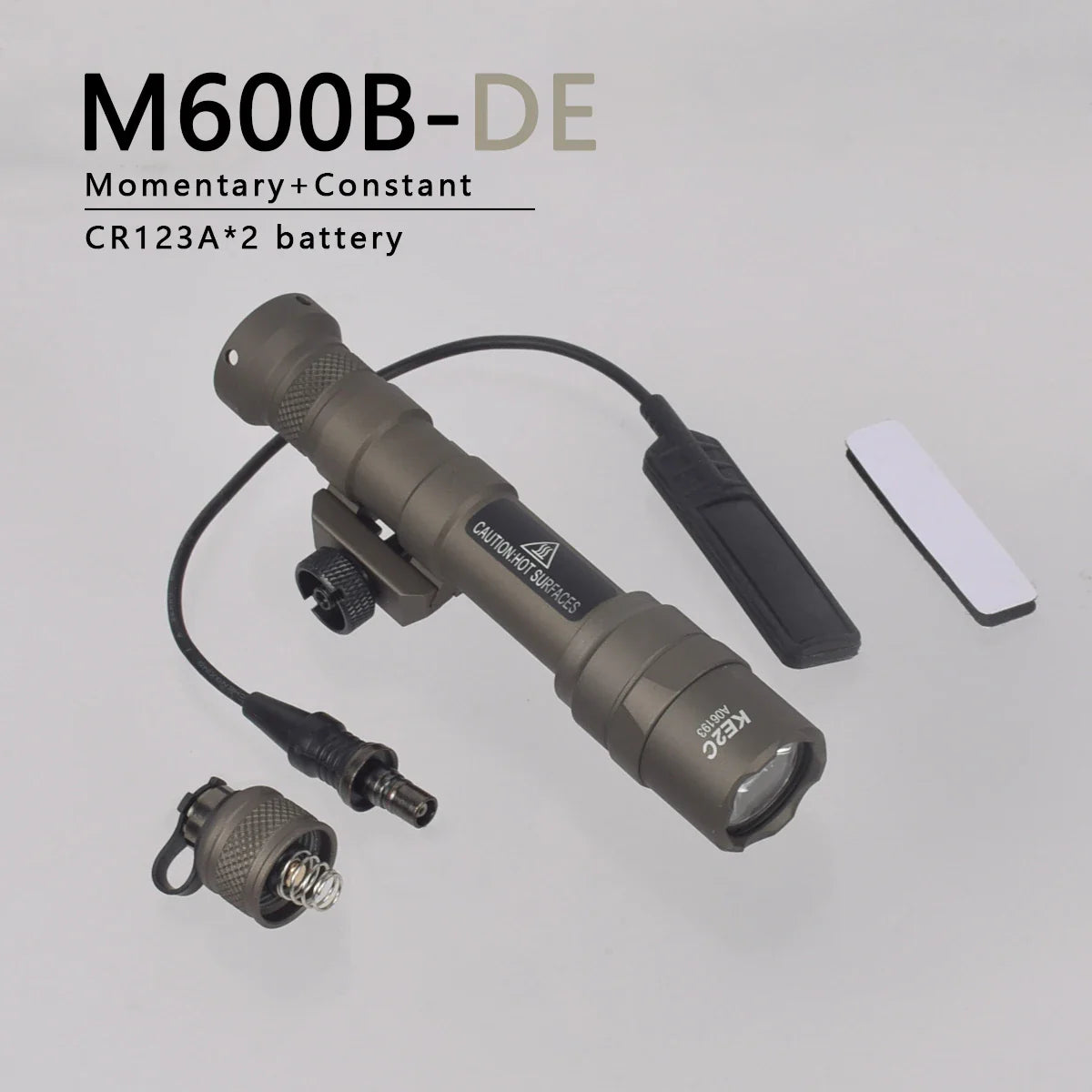 SureFire M600C/M600/M300/X300 Tactical Scout Light — Rifle Flashlight with Momentary Pressure Switch, US Warehouse