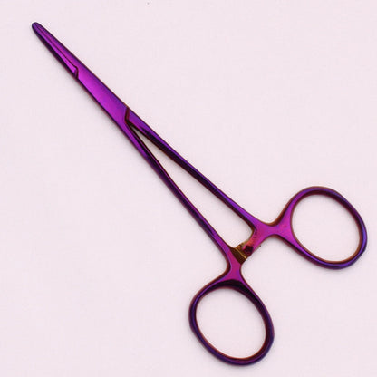13cm Pet Hemostatic Forceps – Professional Japanese Stainless Steel Tool for Dogs & Cats, Grooming & Injury Care
