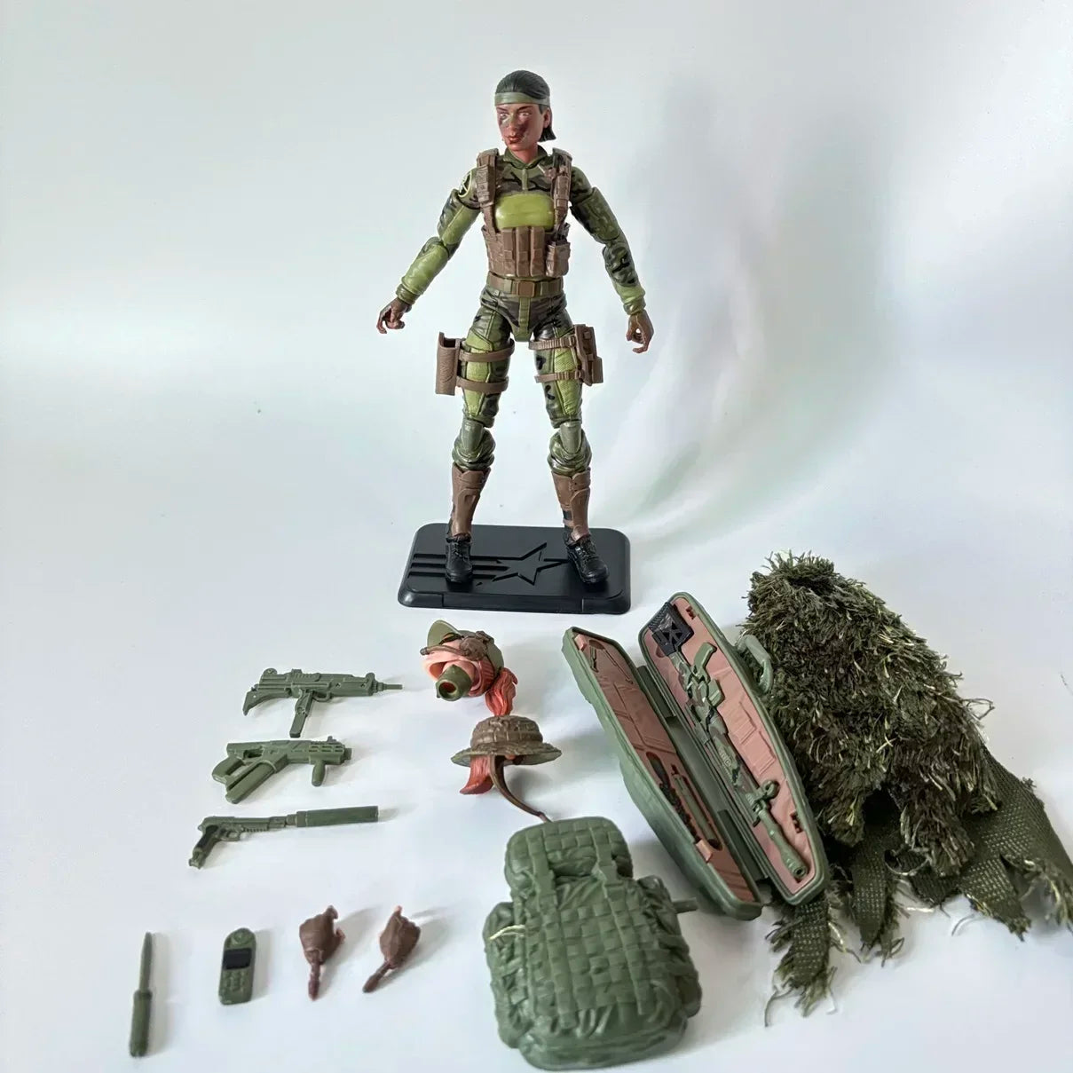 G.I. Joe Classified 6" Action Figures – Dr. Mindbender, Snake Eyes, Dreadnok Torch & Zandar Toy Gift