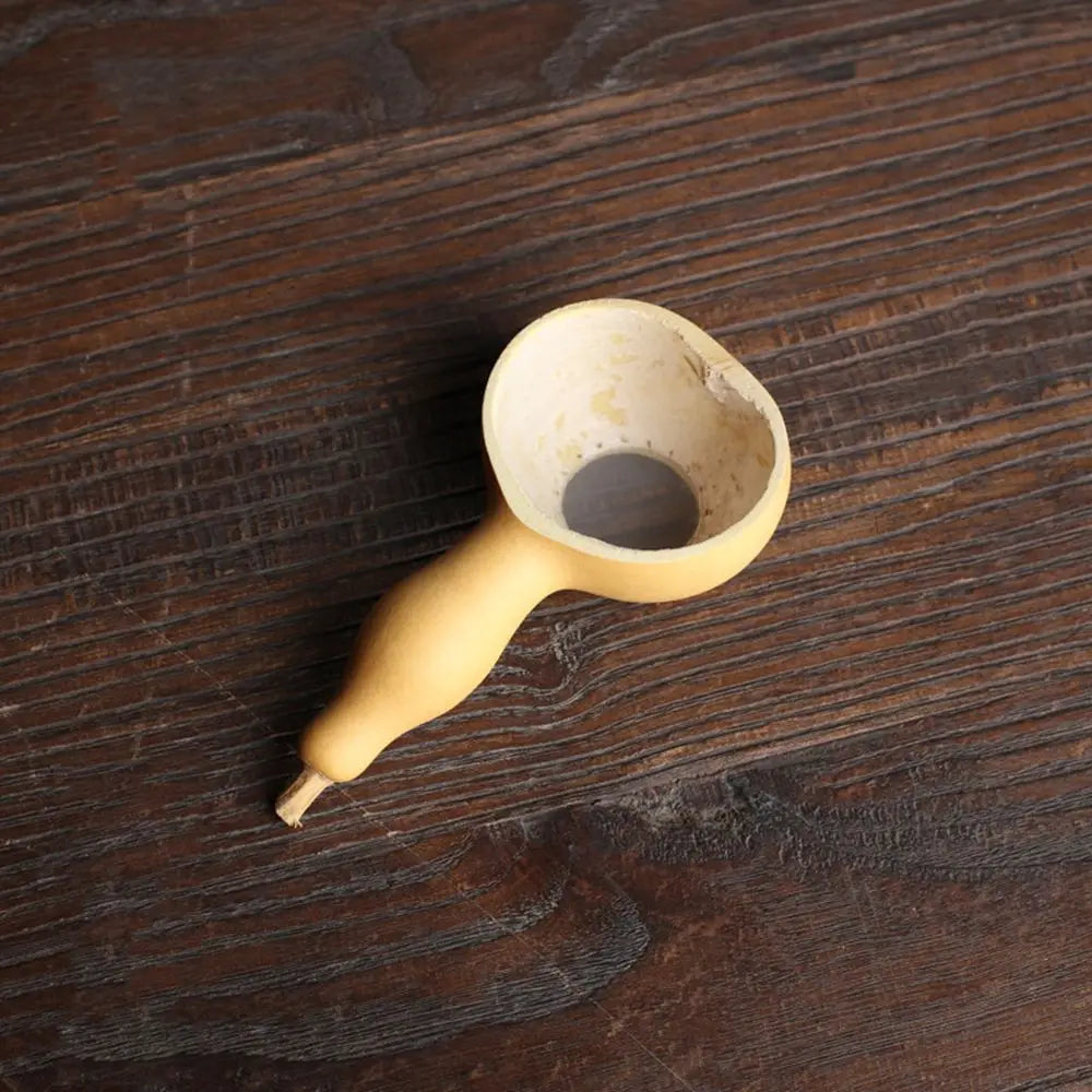 Japanese-Style Natural Bamboo Rattan Tea Scoop – Tea Shovel, Leaves Chooser, Honey & Coffee Spoon, High-Quality Holder