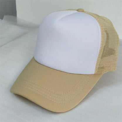 Personalized Logo Trucker Hats - Custom Foam Mesh Baseball Caps for Men & Women, Snapback Sun Hats