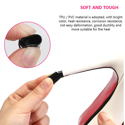 Silencer Heel Protector - Round Shape High Heels Protective Cover for Women, Non-Slip, Shockproof Accessories