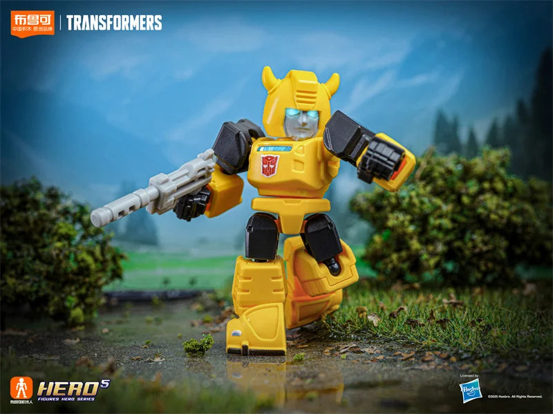 Original Blokees DIY Transformation Building Blocks – Optimus Prime, Megatron & Bumblebee Movable Figures Blind Box Kids Toy Collection