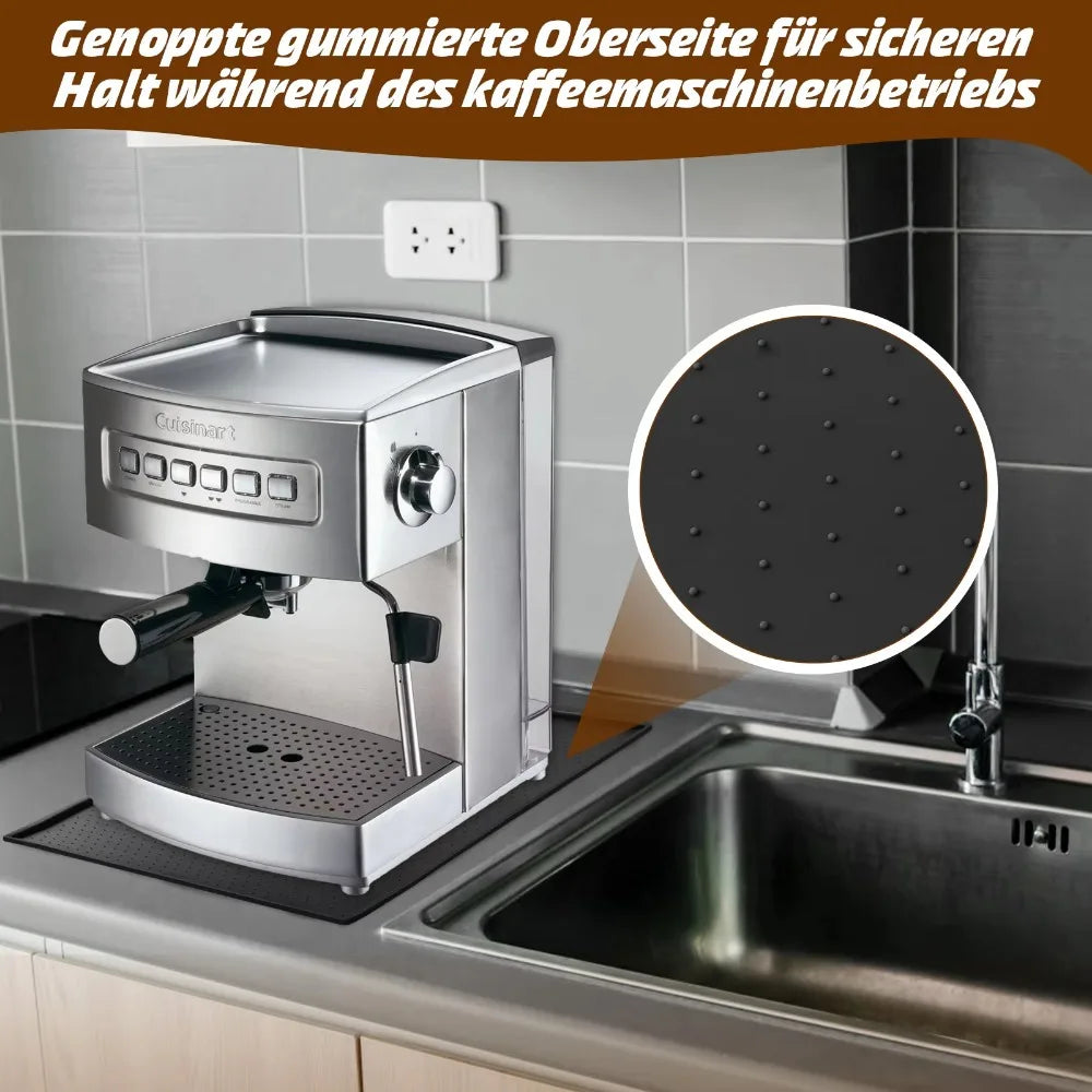 Diatomite Coffee Machine Absorbent Mat – Soft, Non-Slip, Waterproof Kitchen Draining Mat & Coaster