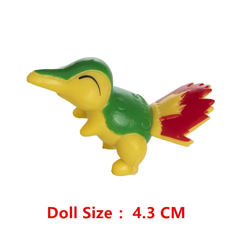 Pokemon 4-13cm Anime Figures – Pikachu, Mewtwo, Charmander, Blastoise Action Model Toy Gifts