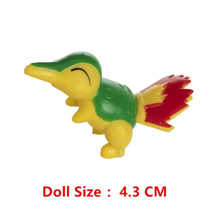 Pokemon 4-13cm Anime Figures – Pikachu, Mewtwo, Charmander, Blastoise Action Model Toy Gifts