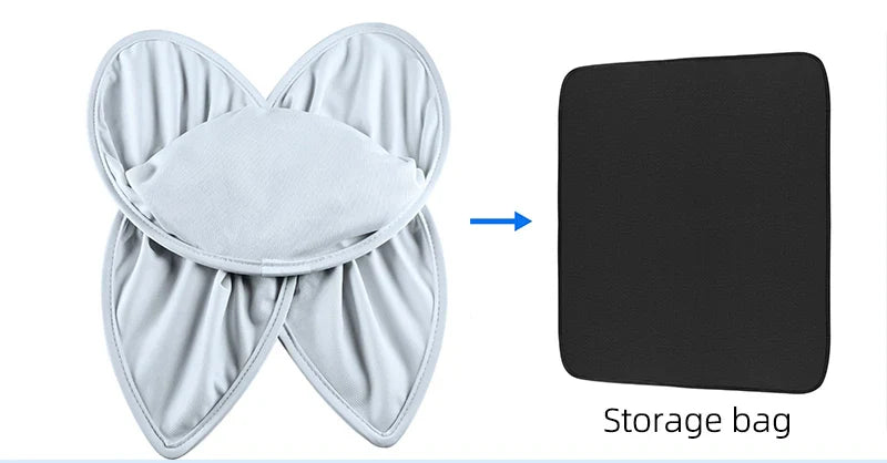 Upgraded Ice Cloth Buckle Sun Shades for Tesla Model 3 & Y (2021-2025) – Front & Rear Glass Roof Sunroof Skylight Covers