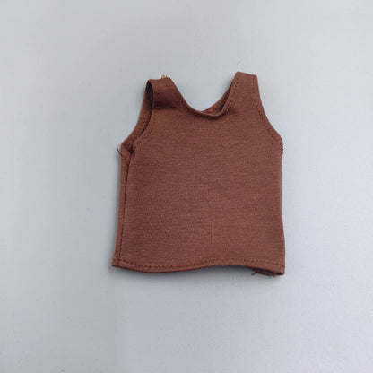 1/6 Scale Black T-Shirt for 12" (30cm) Action Figures — Male & Female DIY Model Accessories