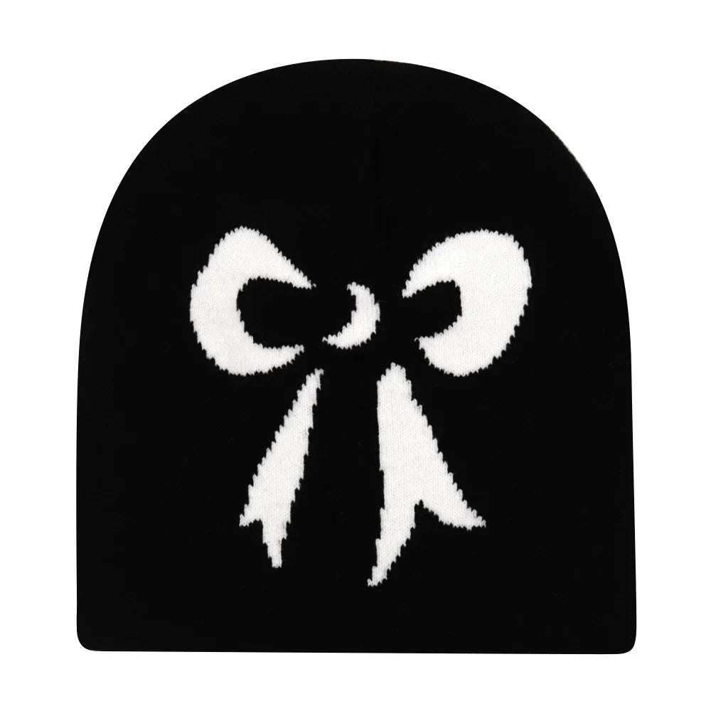 Y2K Letter Knitted Beanie Cap – Unisex Winter Autumn Warm Ski Skullcap, Hip Hop Streetwear Ear Cover Hat for Men & Women