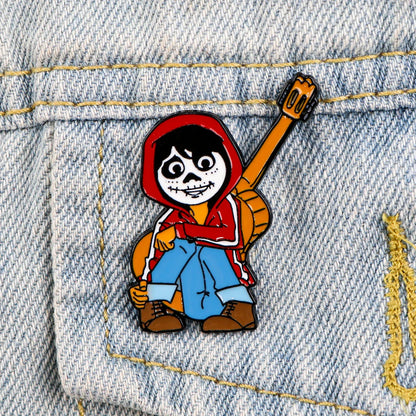 Cartoon Dog Enamel Pin – Cute Animal Brooch for Women’s Lapel, Backpacks & Fashion Accessories