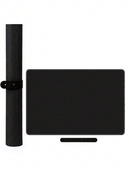 Portable Nail Art Armrest Mat - 1/2PCS Foldable Soft Microfiber Leather Table Pad for Nail Salons