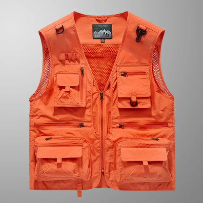 2024 Men’s Versatile Vest — Fashionable Spring, Summer & Autumn Trendy Jeep Style Casual Wear