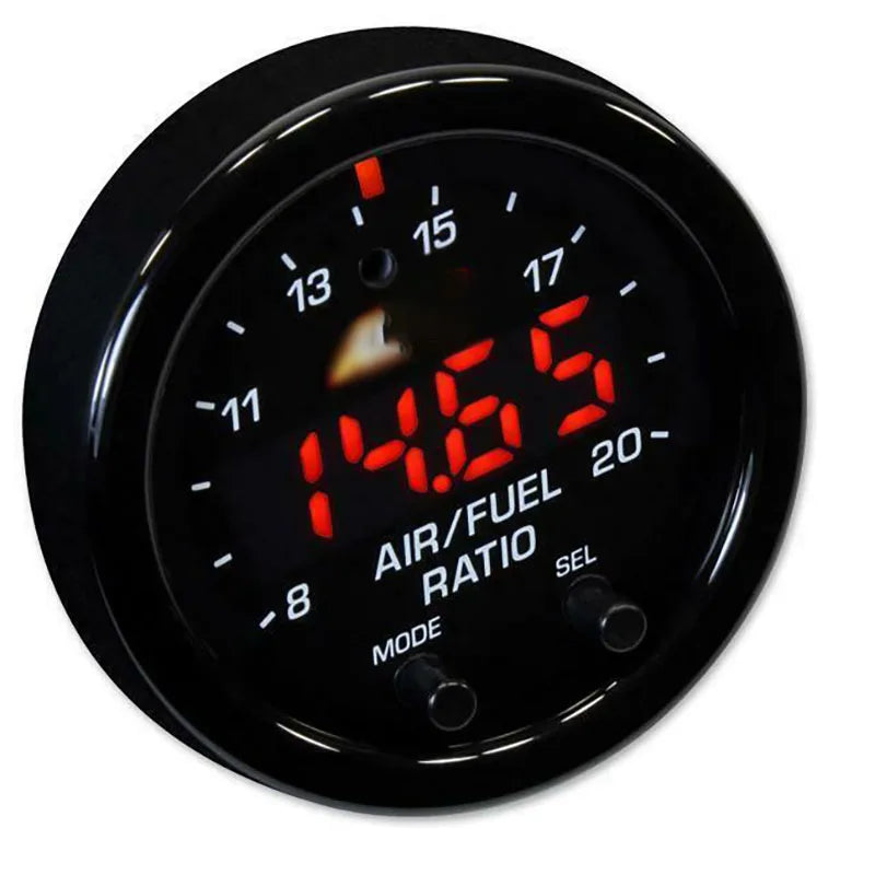 AEM Wideband Gauge Kit — 30-4110 / 30-0300 X-Series AFR O2 UEGO Air Fuel Ratio Gauge 2 1/16" with LSU 4.9 17025 Sensor