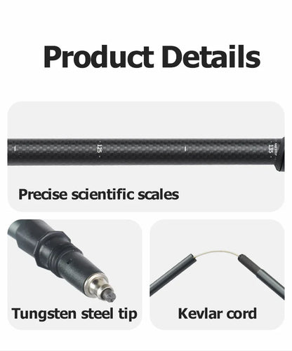 Naturehike Lightweight Trekking Poles – Carbon Fiber & Aluminum Alloy Folding Walking Sticks for Hiking & Climbing