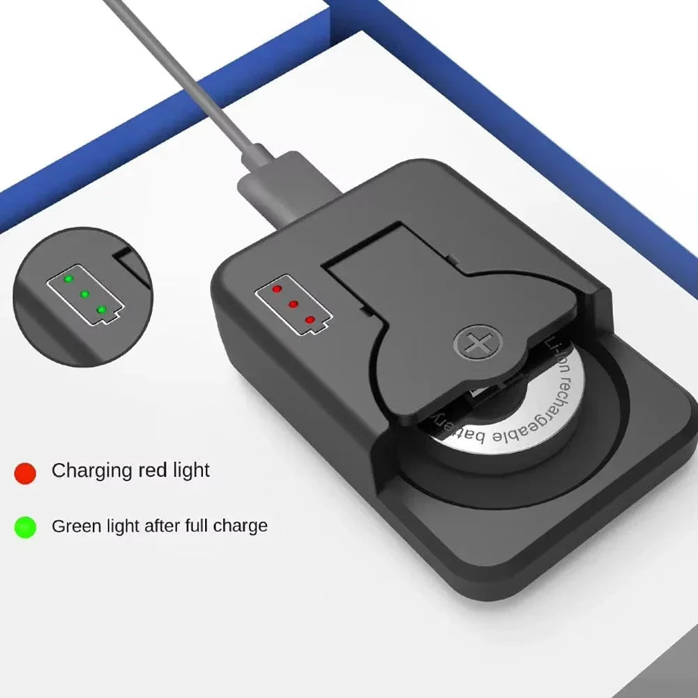 Universal Button Battery Charger with LED Indicator – Portable Smart Charger for LIR2016, LIR2025, LIR2032 Rechargeable Batteries & Accessories