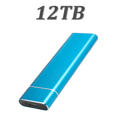 High-Speed Portable SSD – 2TB/4TB External Solid State Drive, Large Capacity Fast Data Storage USB Efficient Backup Hard Drive