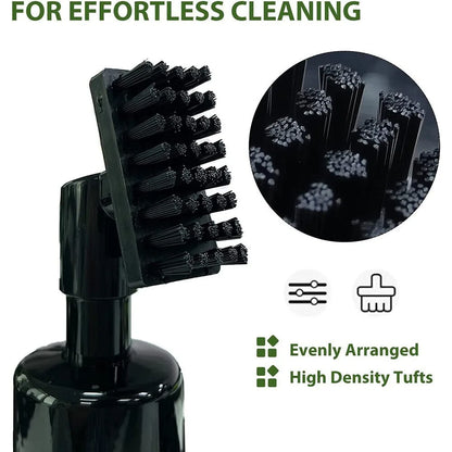 Golf Club Groove Cleaner Brush – Automatic Leakproof Spray Bottle with Professional Portable Cleaning Kit