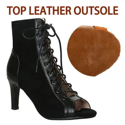 Women’s Latin Dance Stiletto Heels - Sexy High Heel Ballroom Party Dance Shoes
