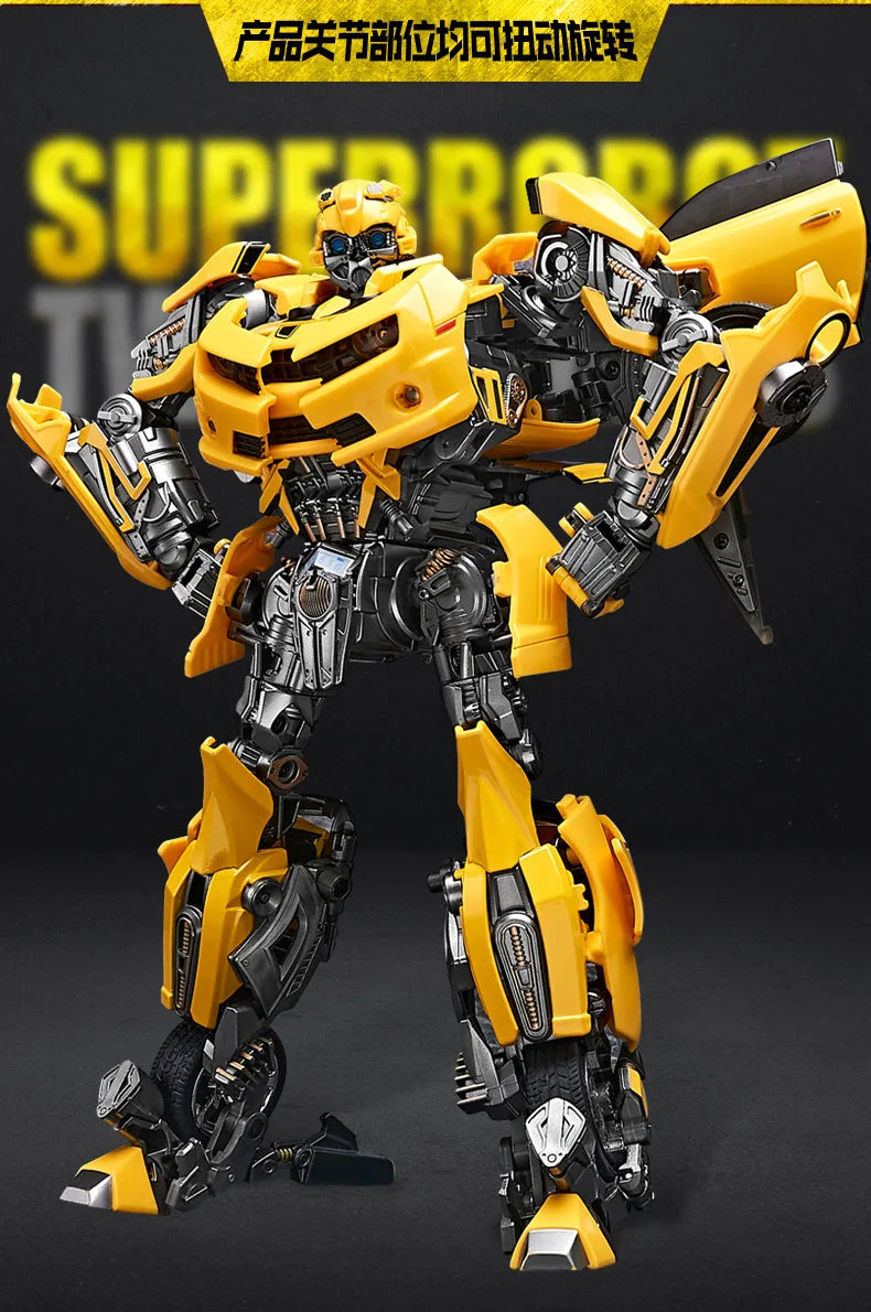 Autobots Transformation Toy – 28cm Alloy Warhammer Bumblebee Action Figure, Boy’s Birthday Gift