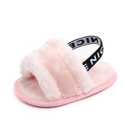Baby Winter Soft Slippers - Cozy Prewalker Shoes for Boys & Girls Ages 0-18 Months