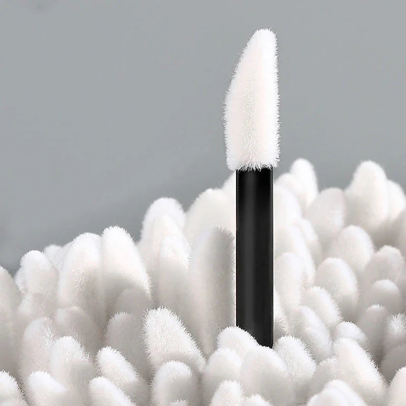 50Pcs Disposable Lip Brush Set - Microbrush Mascara Applicator, Lash Extension, Lipstick Wands, Cosmetic Makeup Tools