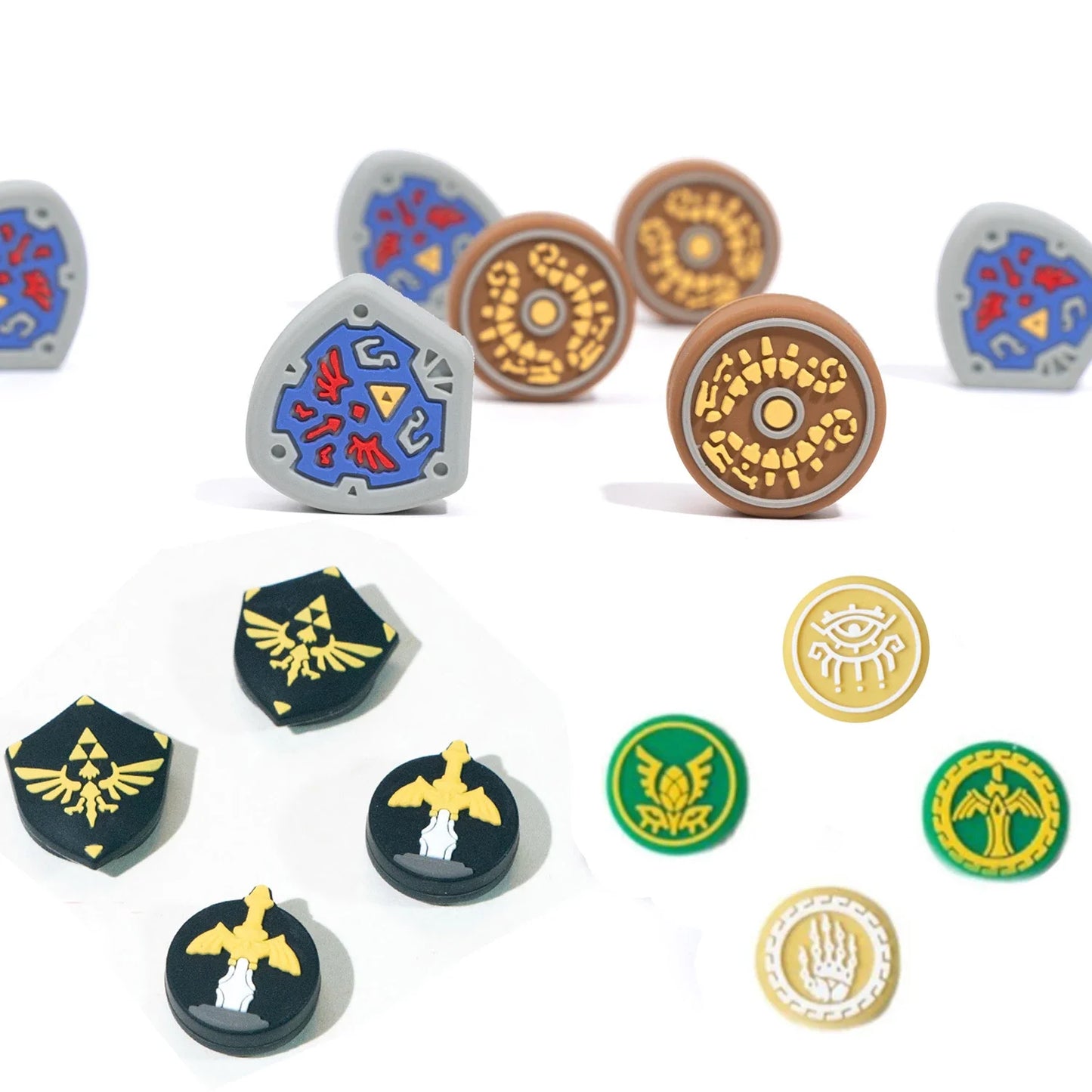 Soft Thumb Stick Grip Caps – Joystick Covers for Switch OLED, NS Lite, Skyward Sword & Monster Hunter Rise Joy-Cons