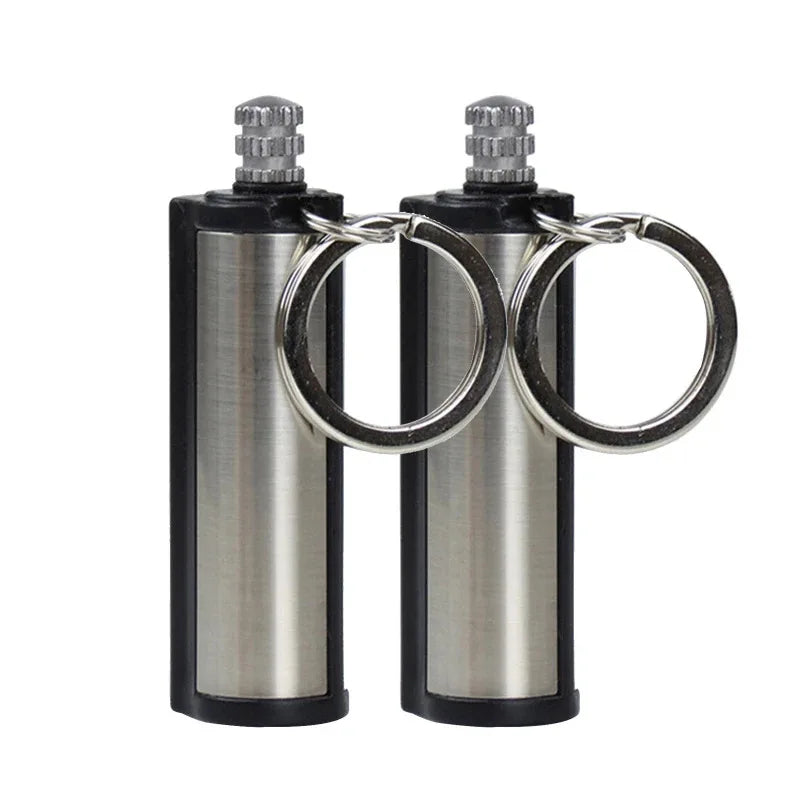 1-50 Pack Flint Metal Match Lighter – Portable Outdoor Survival Lighter, Lights Up to 10,000 Times