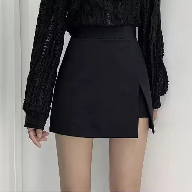 Women’s Mini Skirt – High Waist Slim Sexy Spring Casual Chic Streetwear for Mature Stylish Look