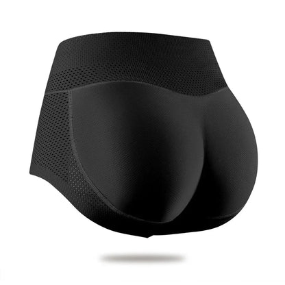 Women’s Padded Butt Lifter Underwear – Mid-Waist Hip Enhancer Body Shaper Panties