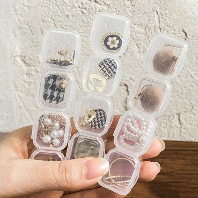 Diamond Embroidery Box - 56/28 Slot Cross Stitch Tool Organizer for Diamond Painting, Dismountable Storage Case