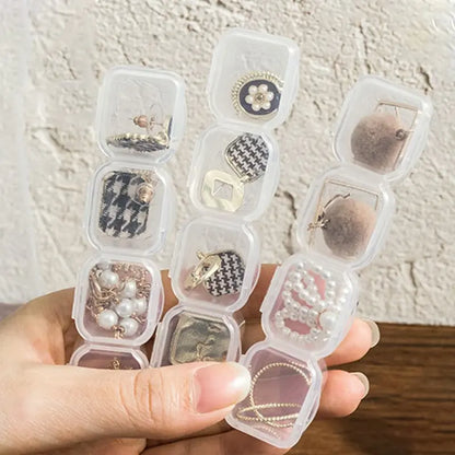 Diamond Embroidery Box - 56/28 Slot Cross Stitch Tool Organizer for Diamond Painting, Dismountable Storage Case