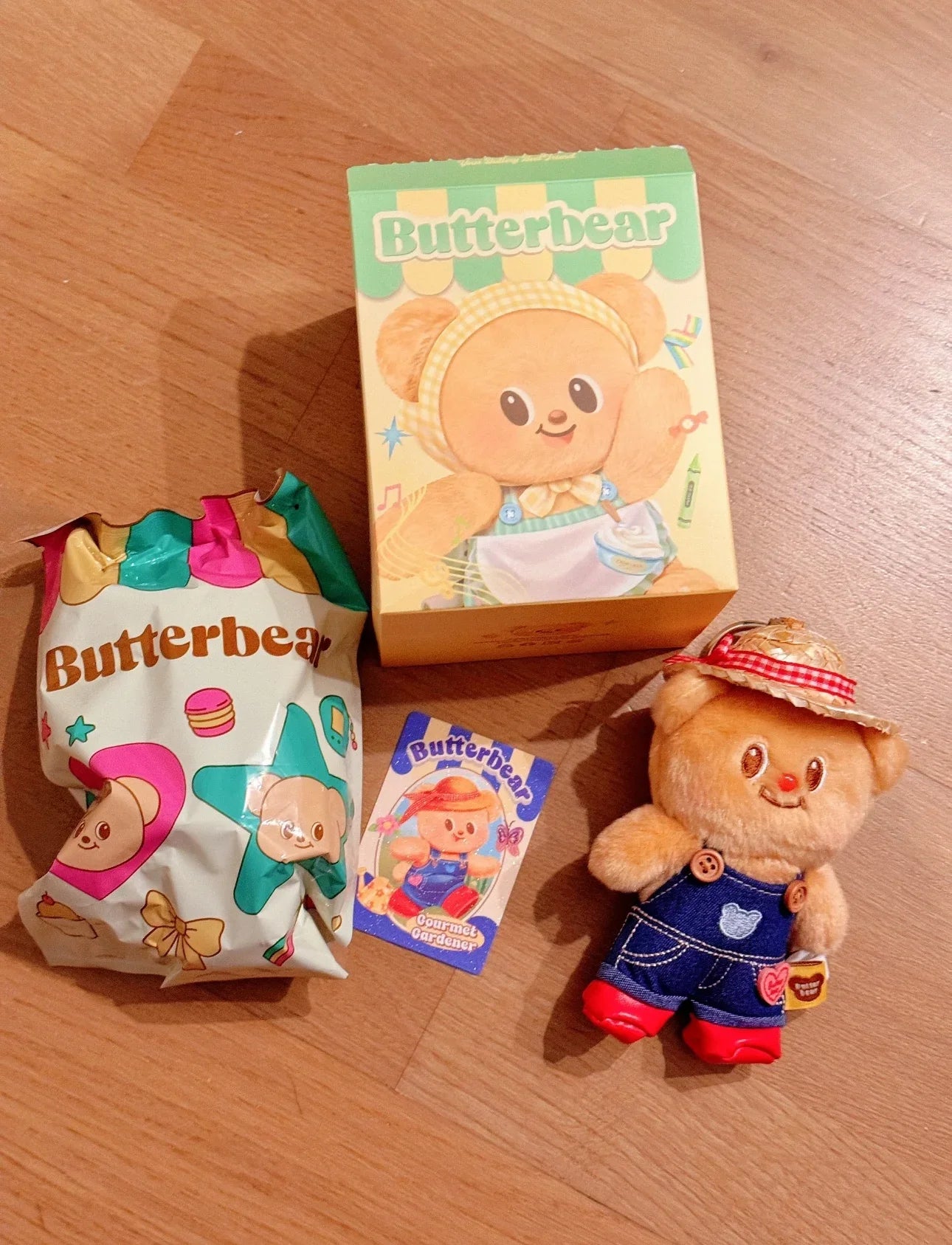 Genuine Butterbear Blind Box Anime Figures – Kawaii Pendant Ornaments & Surprise Gift Decor