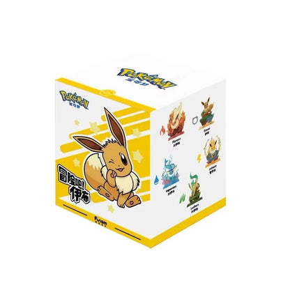 Anime Pokémon Funism Adventure Eevee Family Blind Box – Jolteon & Sylveon Action Figure Toy Gift