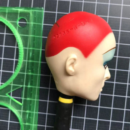DISNEY Doll Heads – Bald Red Hair King, Queen & Alice with Makeup for DIY Dressing & Accessories