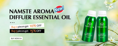 Namste Hotel Essential Oil 100ML – Aroma Fragrance Oil for Diffusers, Home & Hotel Air Freshener