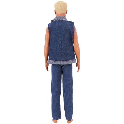 High-Quality 30cm Doll Dress — Clothes for Babi & Ken Dolls, Perfect Birthday & Christmas Gift for Girls