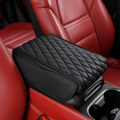 Car Armrest Box Expander Cushion – 5cm Thick Luxury 3D Memory Foam Center Console Protection Pad