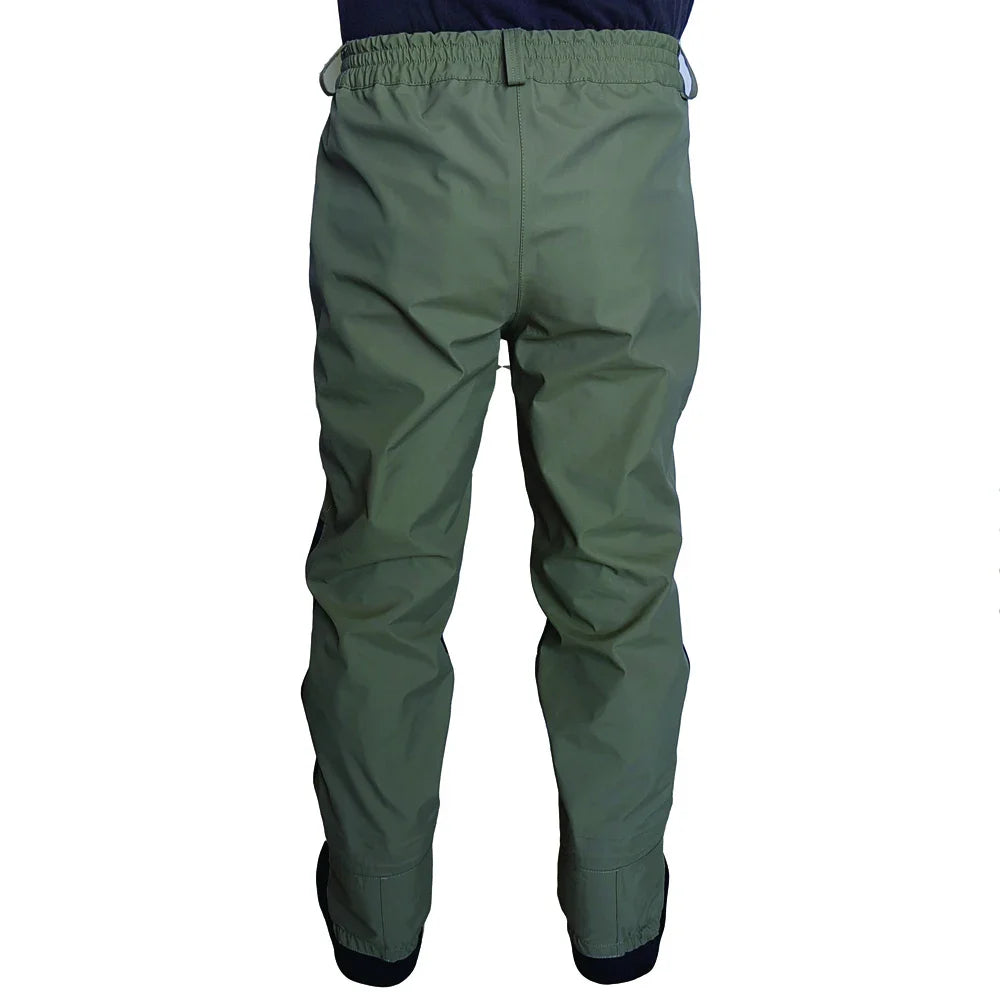 3 Layer Breathable Waterproof Fly Fishing Waist Waders – Stockingfoot High Pant Waders for Duck Hunting & Wading