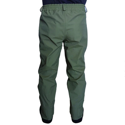 3 Layer Breathable Waterproof Fly Fishing Waist Waders – Stockingfoot High Pant Waders for Duck Hunting & Wading