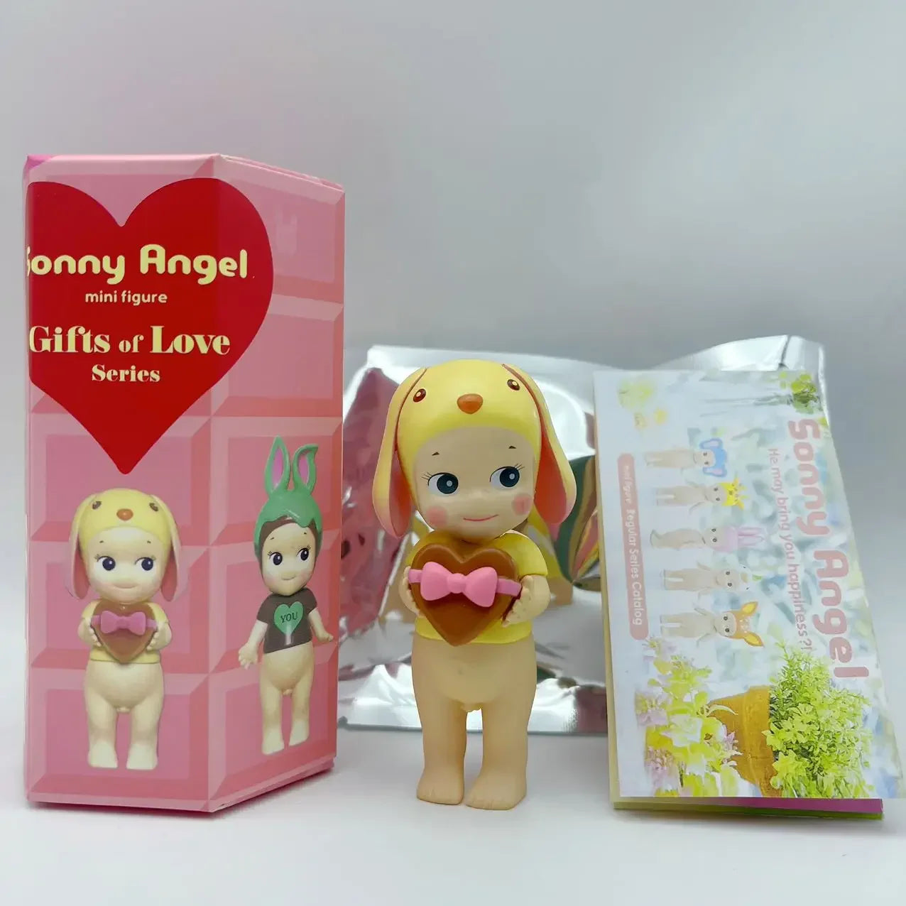 Sonny Angel Gifts of Love Series — Limited Edition Cartoon Figure Collectible, Desktop Decor Blind Box Toy