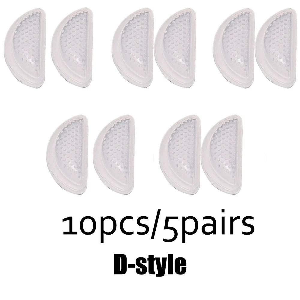 Anti-Slip Silicone Nose Pads for Glasses – Transparent Soft Self-Adhesive Eyewear Cushions